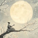 romantic downtempo with erhu evoking love under moonlit sky.