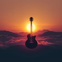 a dreamy 70s instrumental with ethereal guitars and synth textures