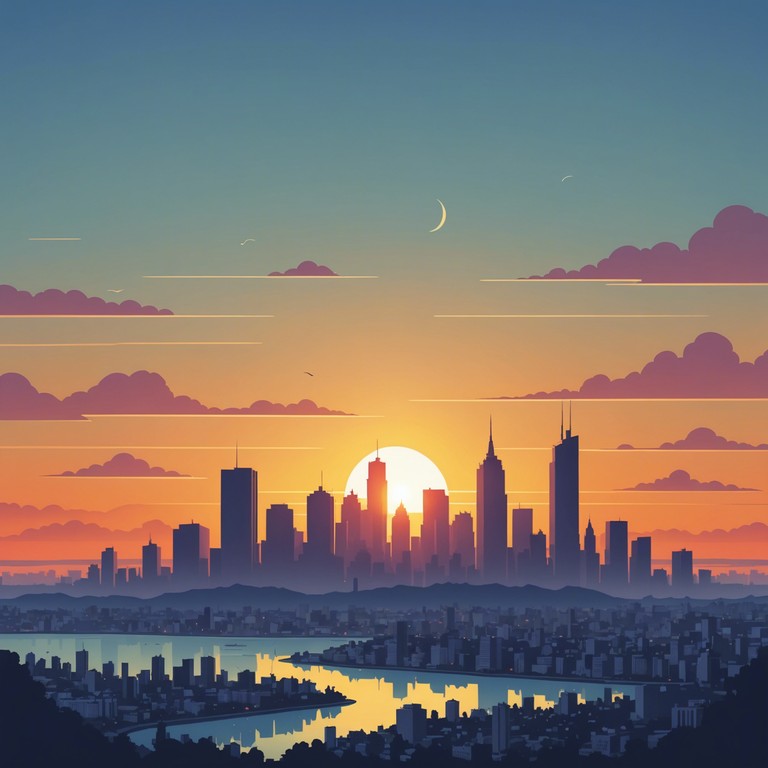 This track combines the reflective mood of an early city morning with the rhythmic pulse of smooth jack swing beats. It’s tailored to evoke a sense of introspective wanderings amongst cityscape shadows, blending smooth instrumental riffs with subtle urban beats for a soothing yet engaging auditory experience.