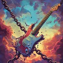 an energetic blues rock instrumental symbolizing freedom and new beginnings