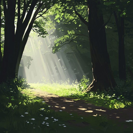 This instrumental track takes you on a relaxing stroll through nature, featuring rhythmic footsteps that blend harmoniously with ambient sounds. It creates a soothing atmosphere perfect for unwinding and reflecting.