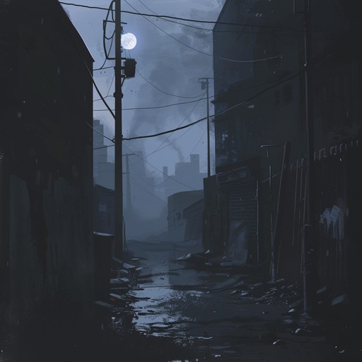 This brooding instrumental captures the gritty atmosphere of inner city streets at night, with haunting melodies, deep basslines, and hard-hitting drums. Sparse, minimalistic verses build tension, leading to a powerful chorus that hits hard.