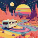 ecstatic journey through cosmic soundscape and desert melodies.