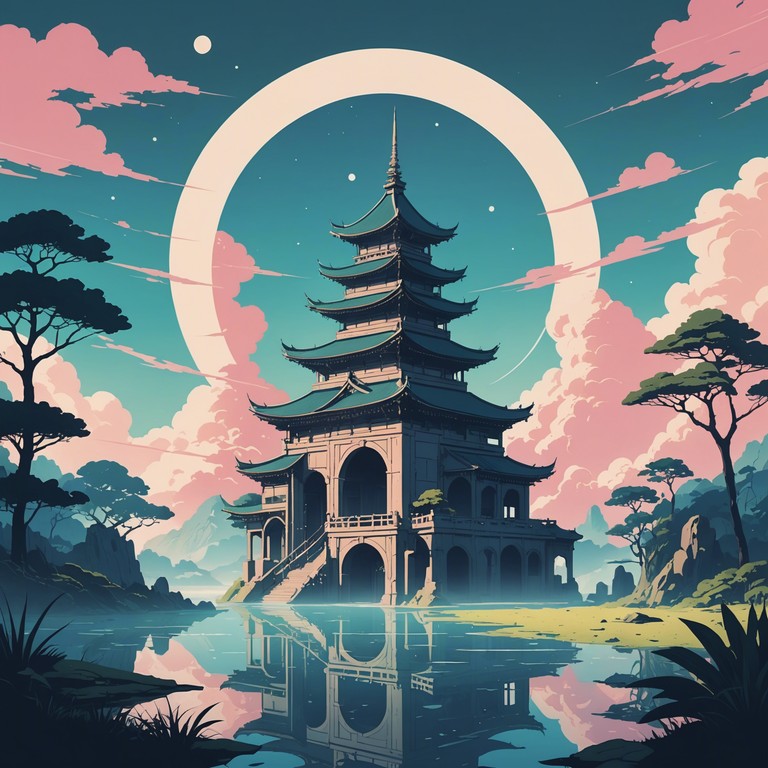 Ideal for background music in a contemplative or emotional anime scene, this composition utilizes a combination of koto sounds with soft synthetic pads to deliver a feel of wandering through mystical landscapes.