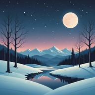 enchanting tunes for a serene snowy evening