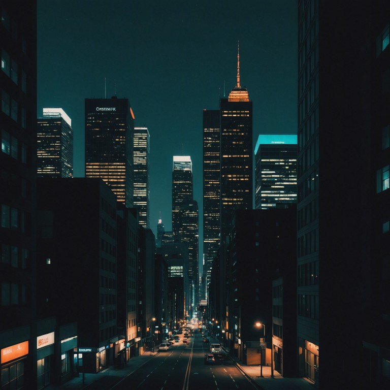 Imagine driving through a city at night with neon lights reflecting off the street. Each beat is a pulsating heart of the urban landscape, carrying with it a vibe of contemplation and smoothness. The music features hypnotic loops and soulful beats typical of phonk, enriched with a sultry saxophone that echoes the emotions of a solitary nighttime drive.