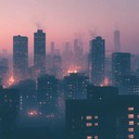foggy synth pulses under melancholic beats, emotionally captivating experience