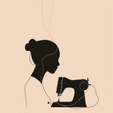 needle and thread weaving soft musical tapestry