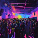 bold synths leading euphoric dancepop beat, undeniable energy, night party