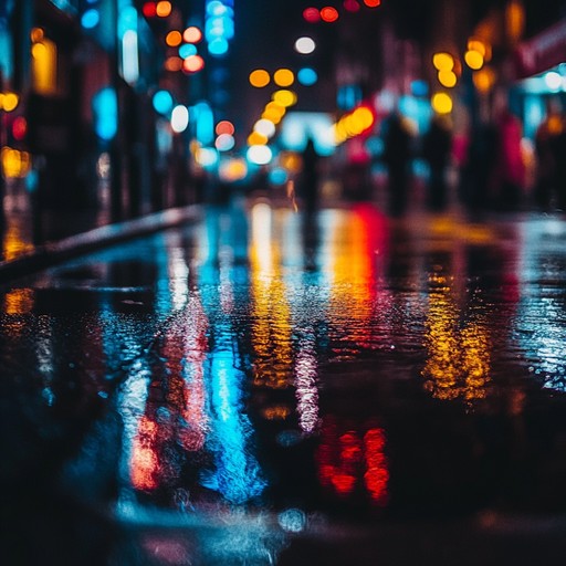 A striking blend of heavy guitar riffs and haunting melodies, this instrumental grunge track evokes the feeling of wandering under neon lit cityscapes, embracing both the grit and the melancholy