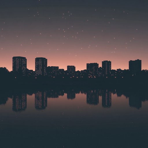 A smooth, easy listening track that captures the gentle hum of an urban cityscape bathed in the warm, glowing light of a summer sunset. Gentle piano melodies intertwine with a soft ambient backdrop, providing a relaxed atmosphere perfect for unwinding after a busy day. The subtle use of electronic elements adds an urban touch, making the listener feel as if they are strolling through peaceful city streets, soaking in the serene ambiance.