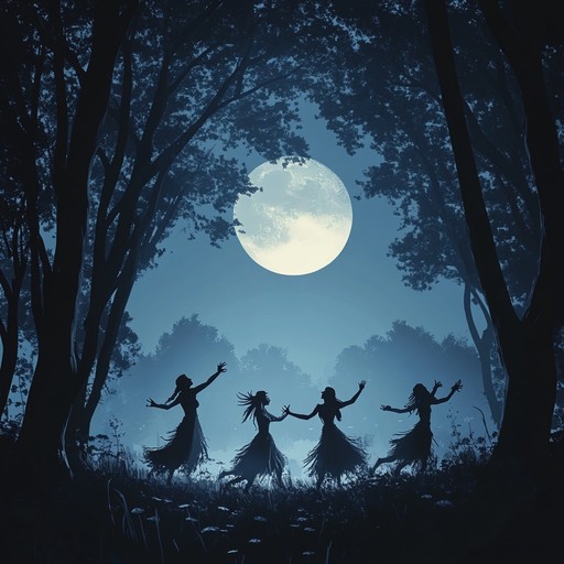 Immerse in a haunting ethnic journey with brooding atmospheres. Tribal drums and ancient chants converge under a moonlit night sky, evoking a mystical and foreboding environment. The track layers traditional instruments to create an engaging narrative of forgotten rituals in a dark forest clearing.