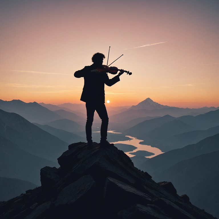 This piece transports the listener to towering, lonely peaks through sweeping orchestral movements, exemplifying both the awe and isolation of vast natural expanses. By using subtle yet powerful orchestral surges, the composition captures the solemn majesty of a remote wilderness.