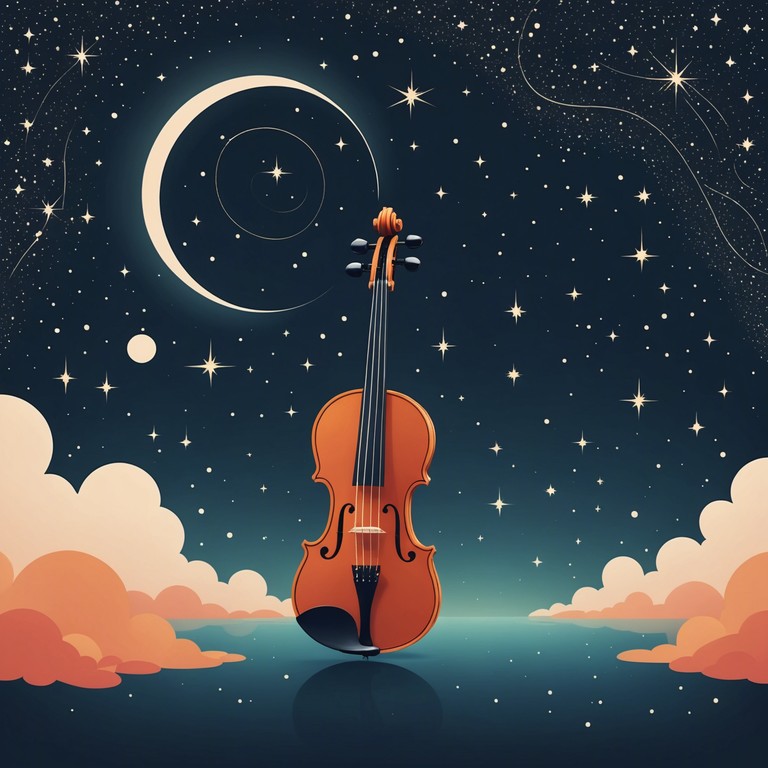 This piece mixes traditional capriccio with innovative sounds to transport the listener to a cosmic dance among the stars. Ethereal violin strings intricately dance to a tune that echoes through the universe, creating an experience that's not only auditory but almost transcendent in its beauty.