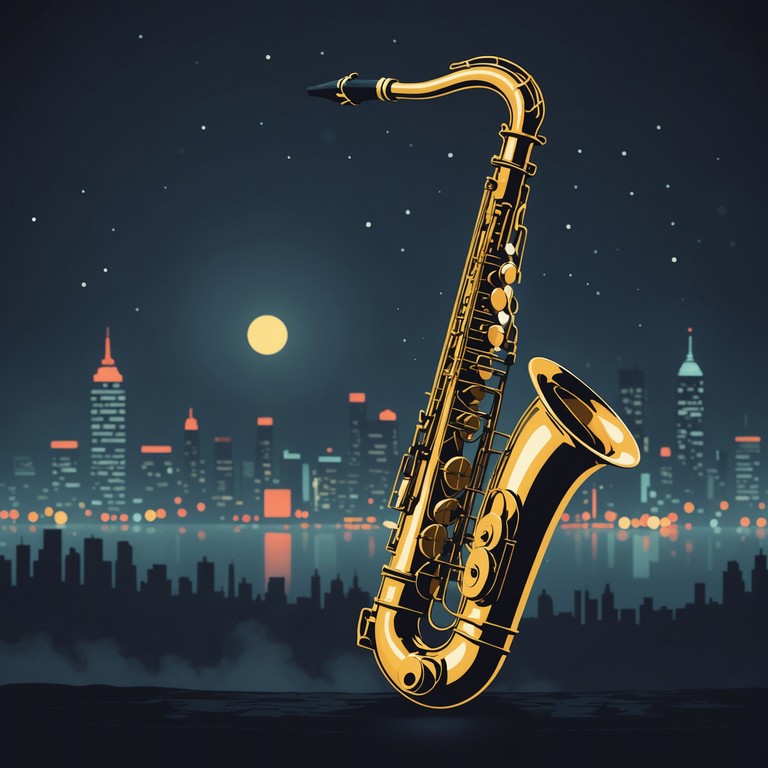 An evocative track that uses minimalistic bass and sensual saxophone to create a haunting, intimate atmosphere perfect for late night contemplation or a romantic evening. The slow tempo and deep tones set a backdrop for the sophisticated sax melody that weaves in and out like a lover's whisper.