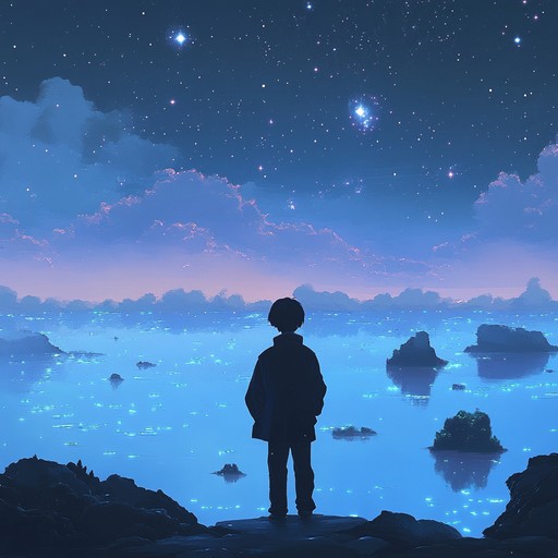 Conjuring a serene and sophisticated anime dreamscape with delicate harp melodies and intricate harmonics, this piece immerses listeners in an ethereal realm. It’s perfect as the backdrop for moments of calm and introspection in an anime series.