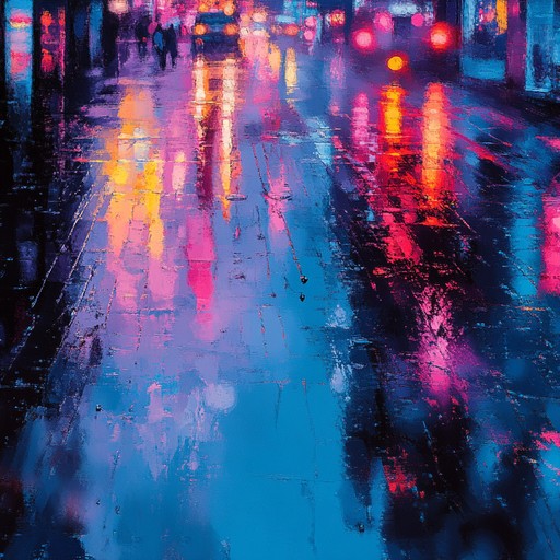 An instrumental chillwave track that takes the listener on a nostalgic journey through empty city streets at night, with warm synths and gentle melodies evoking feelings of reflection and melancholy.