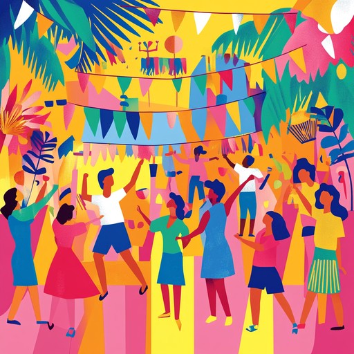 This track blends latin rhythms, african percussion, and middle eastern melodies into a vibrant and lively music celebration, perfect for dance parties and joyful gatherings. The eclectic mix of instruments and styles creates a unique, high energy atmosphere.