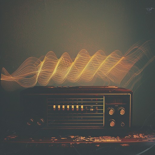 A chilling blend of classic 1950s rock melodies and eerie distortions, creating the sensation of listening to a haunted radio broadcast.