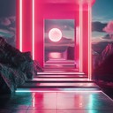 futuristic rock with intricate electronic layering and ethereal vibes