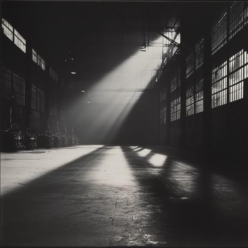 A haunting instrumental track that combines mechanical textures with smooth rock melodies, creating an atmospheric journey through an abandoned cityscape at night.