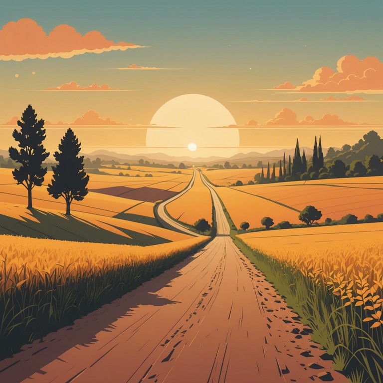 Take a melodious escape down an endless road with this lively banjo track setting the tone for a joyful, heartwarming adventure. It's a celebration of the open road, the beauty of the outdoors, and the stories waiting to be told around every bend.