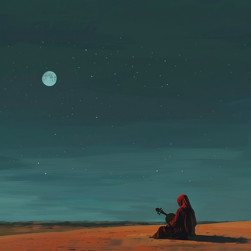 Featuring the resonant strings of the oud, this track beautifully combines traditional middle eastern melodies with a soulful, modern ambiance, evoking serene desert landscapes under a canopy of stars.