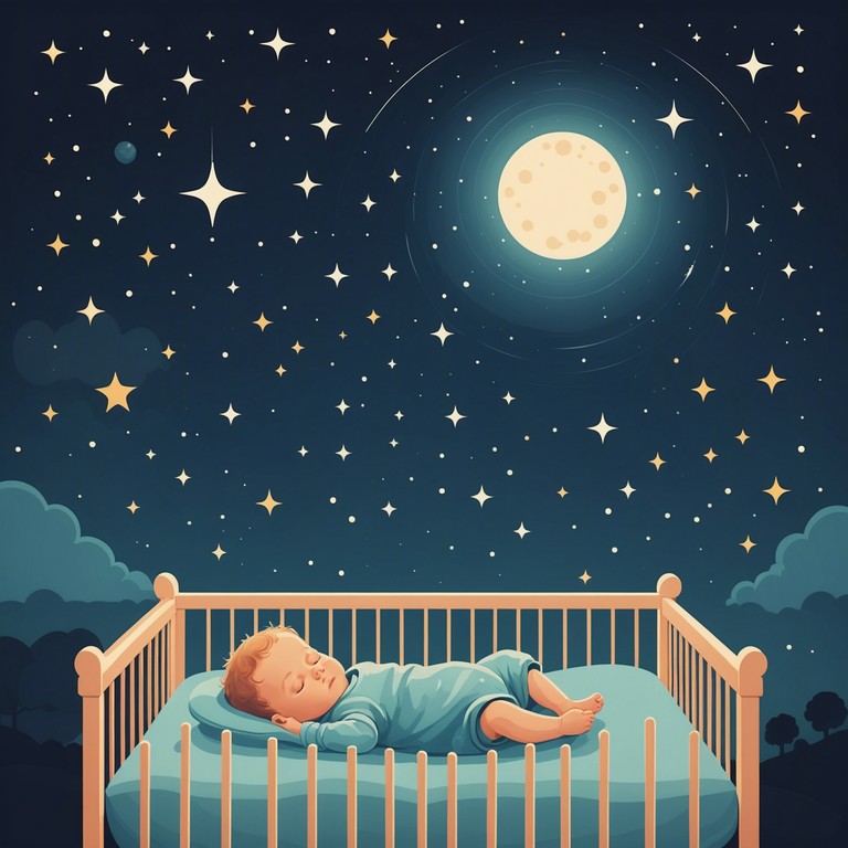 A soothing, gentle instrumental perfect for lulling children into a serene nighttime slumber. Features melodic layers that mimic the twinkling of stars.