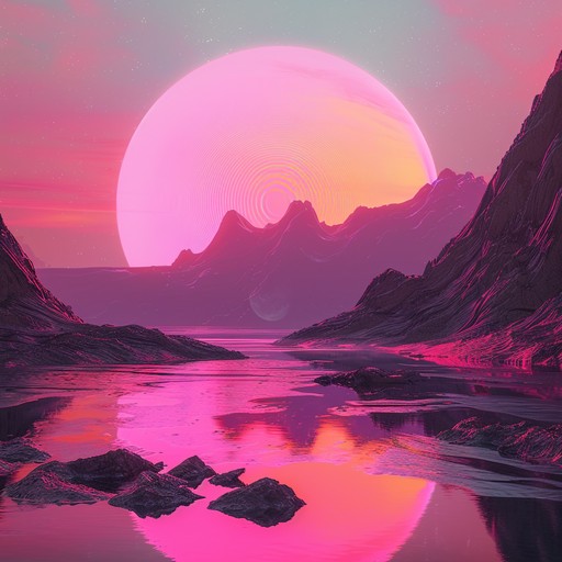 Immerse into a lush landscape of vibrant synth textures and pulsating beats, crafting a vivid auditory experience that mimics a dreamlike voyage through neon-lit cityscapes. The melody is driven by a rich tapestry of arpeggiated synths and rhythmic pulses, providing a perfect blend of nostalgia and futuristic sound.