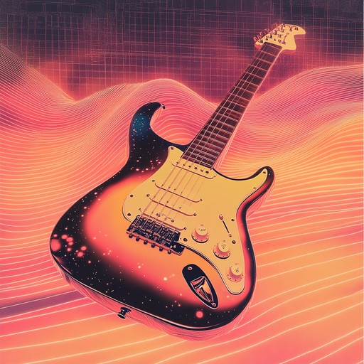 A lively instrumental that combines surf rock guitar riffs with nostalgic synthwave sounds, evoking the excitement of surfing through a digital world filled with neon colors and endless possibilities