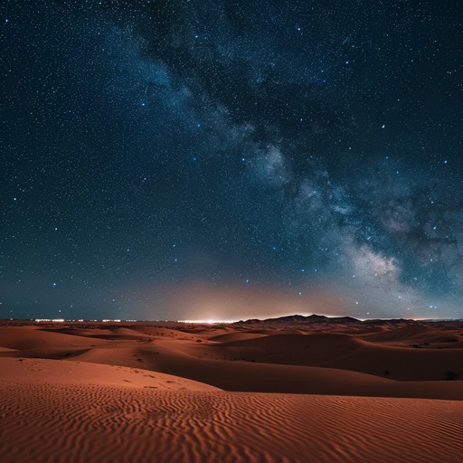 Echoes of the sands brings a profound auditory encounter where the ancient sounds of the oud blend seamlessly with the vibrant energy of city life inspired beats, encapsulating the essence of both tradition and modernity.