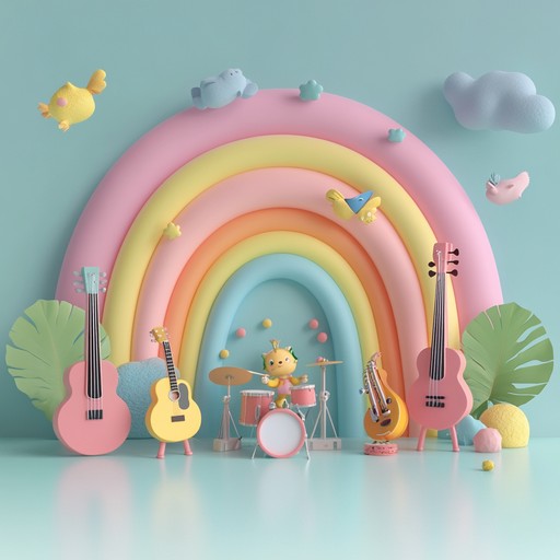 An instrumental track featuring the delightful sounds of toy instruments, crafting an uplifting and playful atmosphere that evokes fond memories of carefree childhood days. The melody weaves together whimsical tones and cheerful rhythms, inspiring joy and lightheartedness in the listener.