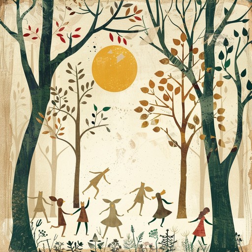 A whimsical capriccio capturing the whimsy of forest creatures frolicking and dancing under the canopy. The twinkling notes and lively rhythms create an atmosphere of enchantment and joy, inviting listeners to imagine a magical, hidden woodland world where every leaf and twig holds a secret. Perfect for evoking childhood wonder and fairy tale fantasies.