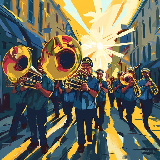 A rousing instrumental track reminiscent of the 1960s, featuring prominent brass sections and an upbeat tempo. The melody is designed to instill a sense of victory and joy, transporting listeners to the golden era of triumphant celebrations. Ideal for feel good moments and nostalgic reflections.