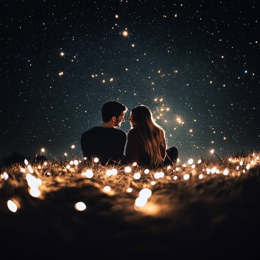 In a bedroom filled with the gentle glow of starry skies, electric piano melodies evoke a cozy, moonlit snuggle. This song embodies a whimsical and tender nighttime adventure, perfect for moments of peaceful reflection.