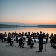 orchestral layers depict the morning's first light