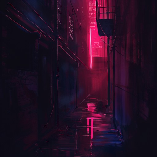 Imagine a tense night time chase through neon lit streets. Pulsating synthesizer beats, eerie melodies, and building tension create a suspenseful, cinematic journey perfect for high stakes drama.