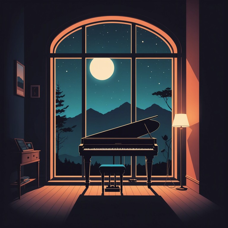 A track that evokes deep, introspective feelings through an instrumental arrangement, where calm whispers and intense emotions meet to create a vivid picture of night time contemplation and solitude. The composition combines the intimate tone of a bedroom session with the stirring depth of personal reflection.