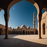 enigmatic sitar melodies under the crescent moon