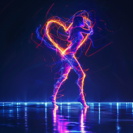 Craft a dance pop track with a pulsating beat and layers of shimmering synths. The song should capture the essence of a late night dance floor, where strobe lights and music come together to create an unforgettable atmosphere.