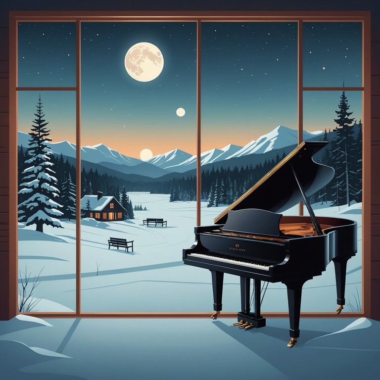 A serene, minimalist track that captures the essence of holiday festivities through subdued yet joyous tones. Perfect for reflecting on peaceful winter evenings.