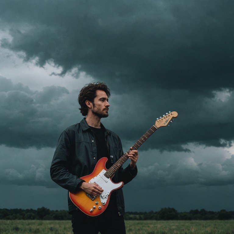 This track features an explosive blend of powerful guitar riffs and deep, emotion packed melodies that evoke a sense of passionate resolve and intense feeling. The song starts with a gentle, introspective guitar solo that gradually builds into a full blown energetic rock anthem, showcasing the dramatic interplay between light and shade in the composition.