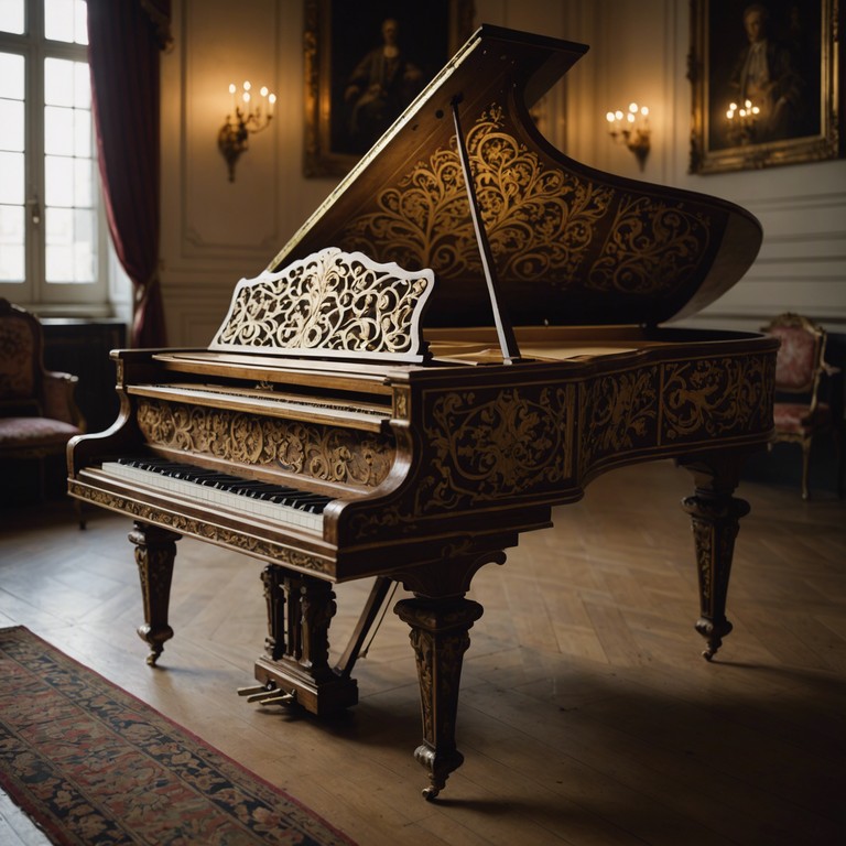 Imagine a freshly dawned morning at versailles, where courtiers gather in the opulent salon, ready to dance away the early hours with a piece composed to uplift and delight the spirits.
