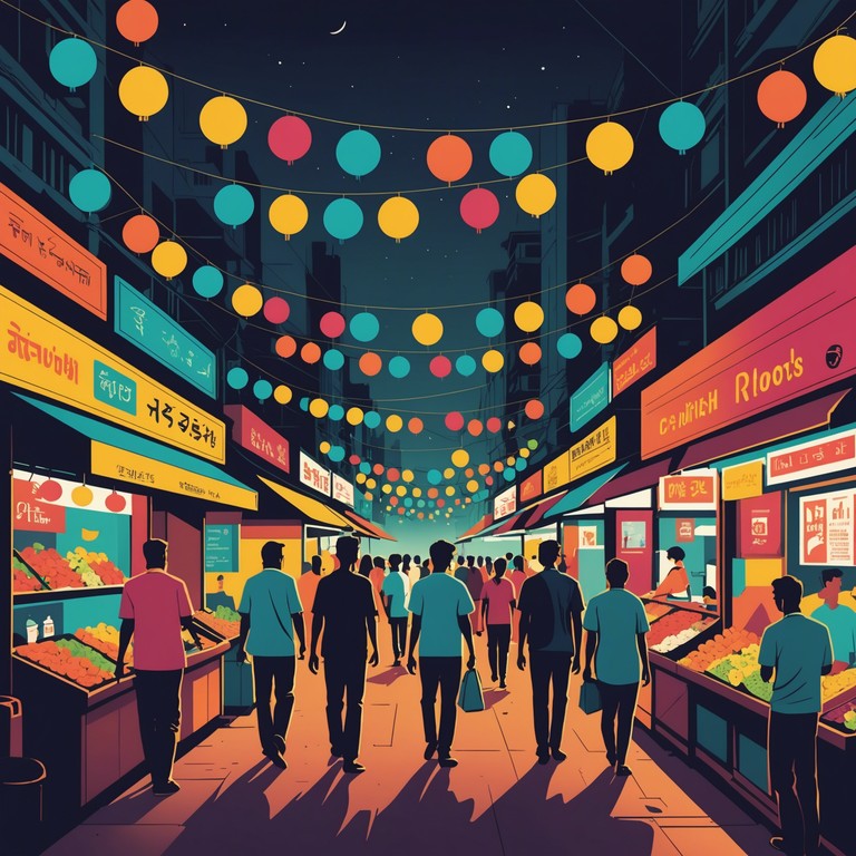 This track combines energetic funk grooves with the intricate melodies and rhythms of classical hindustani music. With a deep bass line underscoring rhythmic sitar melodies, the song captures the bustling, vibrant essence of mumbai’s lively streets, blended into a dance worthy package that resonates with both traditionalism and modernism.