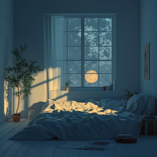 Immerse yourself in a world of whispered secrets and starry nights with this intense bedroom pop song. The gentle strumming of acoustic guitar intertwines with soothing synth layers, creating an emotionally charged yet calming experience. Designed to evoke feelings of longing and introspection, this composition drifts through shimmering soundscapes perfect for a late night reflective mood.