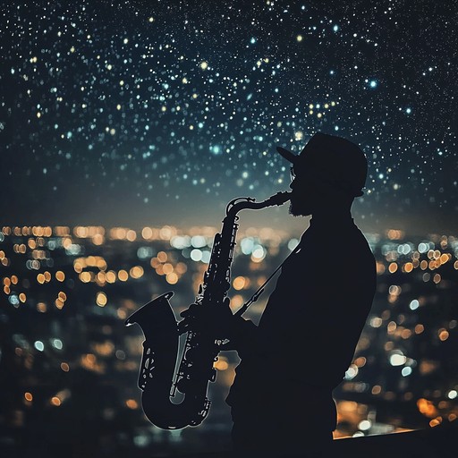 An expressive instrumental blending soulful jazz and smooth saxophone melodies, evoking introspection and deep emotions reminiscent of quiet nights.