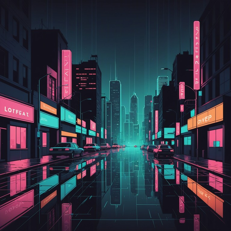 This track captures the essence of a high speed night drive through a neon lit city, characterized by its gritty, dissonant phonk beats mixed with smoky atmosphere and surreal undertones. The music is a blend of rough textures and urban echoes that envelop the listener in a chaotic, yet oddly mesmerizing soundscape.