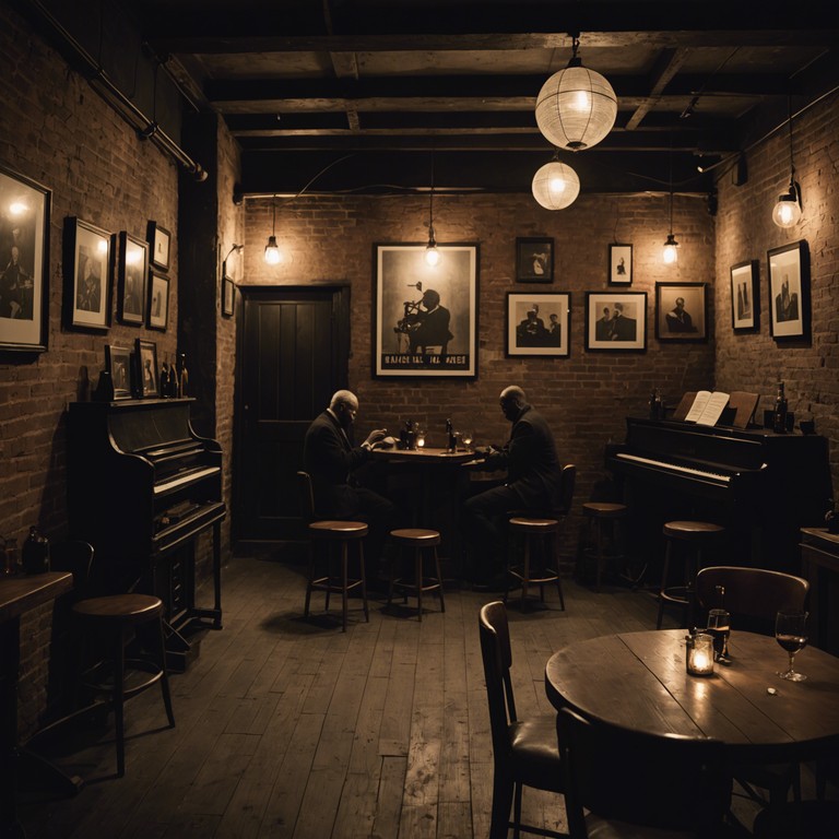 This track blends the sophisticated harmony of jazz with the rhythmic pulse of house music, wrapped in an ethereal atmosphere. Saxophone shadows dance over deep beats, creating a hauntingly beautiful soundscape that feels like wandering through a forgotten jazz club, where ghostly patrons sway in eternal appreciation of the never ending night.