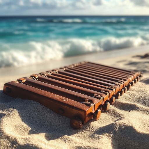 Imagine standing on the shore as the sun lifts above the horizon, feeling the energy of daylight while electronic beats and marimba notes create a high energy yet serene celebration of the morning.