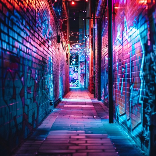 A high energy track featuring punchy beats, groovy basslines, and sharp synths, creating an aggressive urban atmosphere reminiscent of the bustling cityscape. Perfect for high octane scenes and adrenaline pumping activities